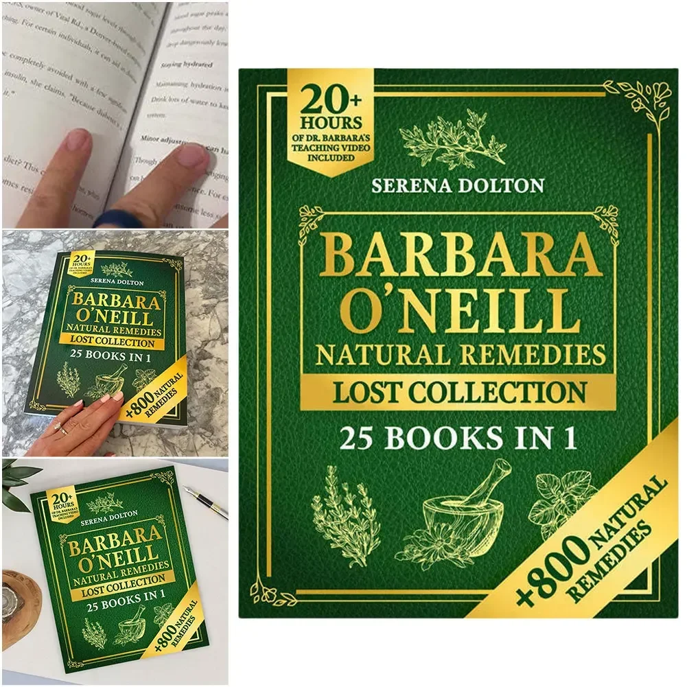 Herbal Wellness Book - 2098 Herbal Remedies Lost Collection Book