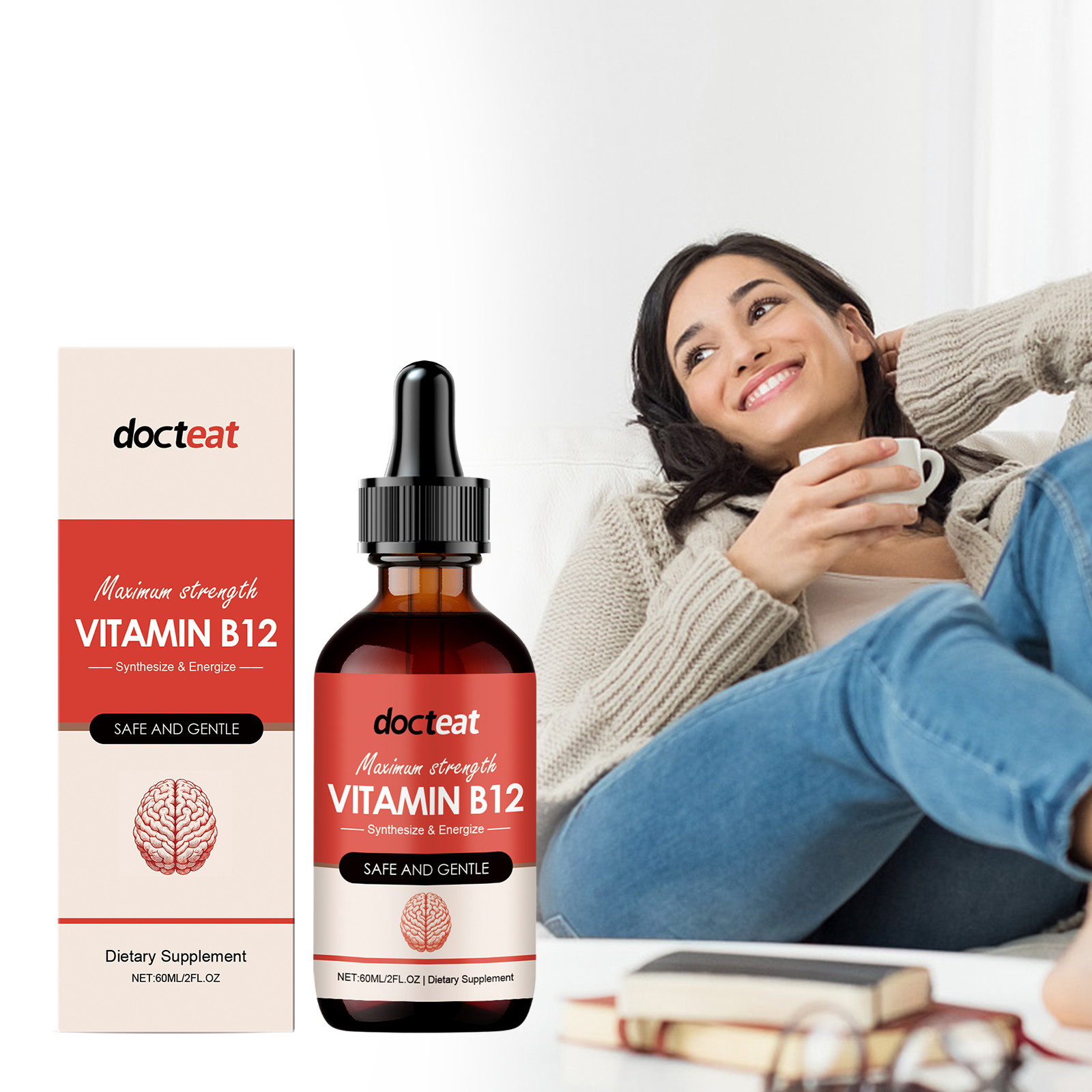 Herbal Wellness Drops - Digestive Support Drops, Herbal & Peppermint