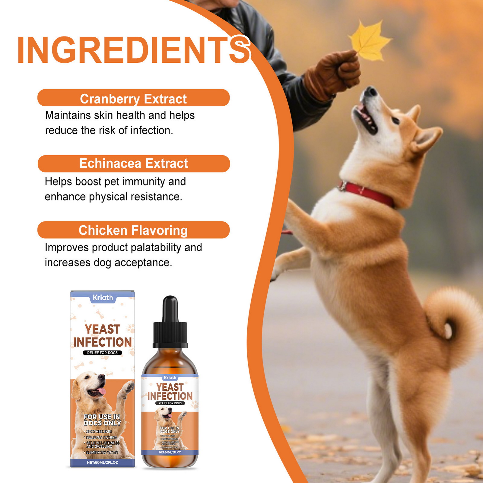 60ml Chicken Flavor Herbal-Dro - Herbal Wellness Drops 评论和价格