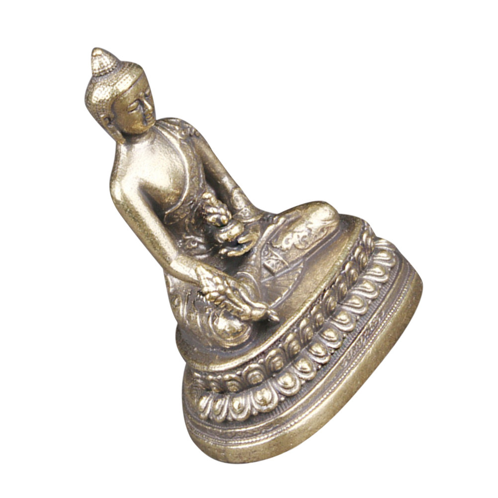 Vintage Brass Buddha Statue Sc - Ayurvedic & Herbal Wellness Kits 评论和价格