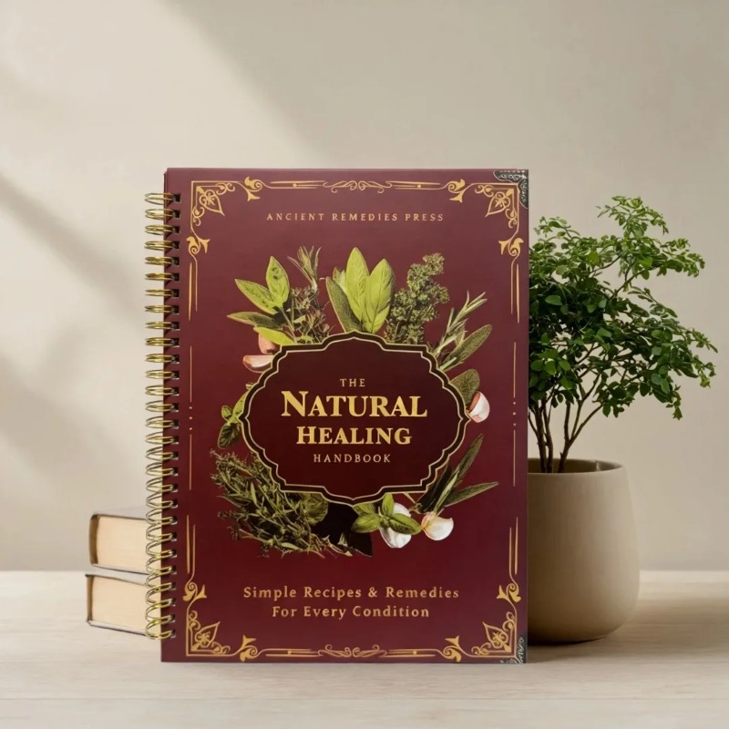 Natural Healing Manual Spiral  - Herbal Wellness Book 评论和价格