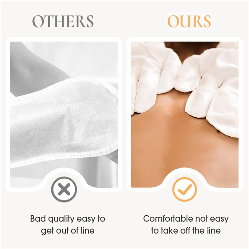 HIM-Gloves Raw Silk Massage Gl - Ayurvedic & Herbal Wellness Kits 评论和价格