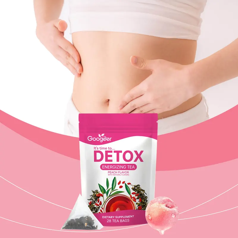 Detox Energizing Tea Peach Fla - Herbal Weight Gain 评论和价格