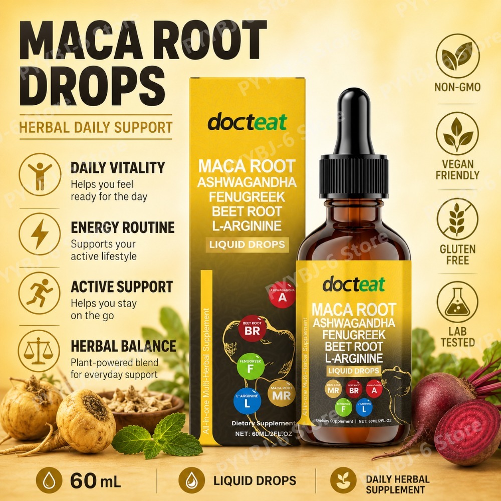 Maca Root Beet Root L-Arginine - Herbal Wellness Drops 评论和价格