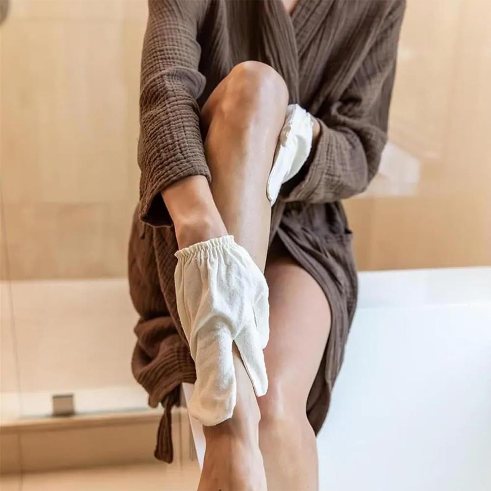 Garshana Gloves Raw Silk Massa - Ayurvedic & Herbal Wellness Kits 评论和价格