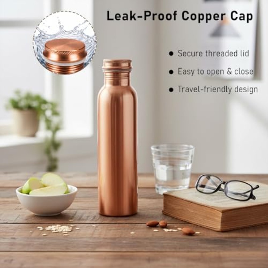 Pure Copper Water 34oz 1 Litre - Ayurvedic & Herbal Wellness Kits 评论和价格