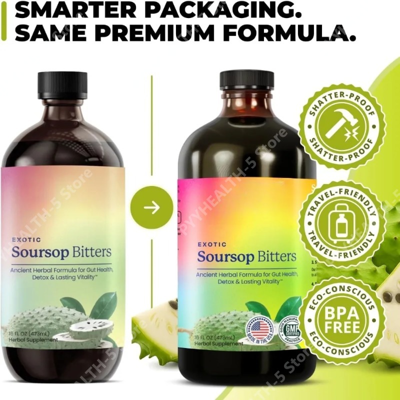 Soursop Bitters Drops Liquid O - Herbal Wellness Drops 评论和价格