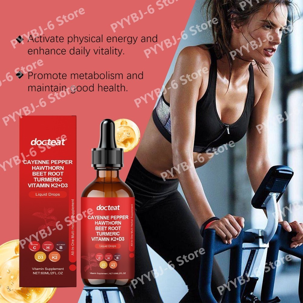 Cayenne Pepper Liquid Drops wi - Herbal Wellness Drops 评论和价格