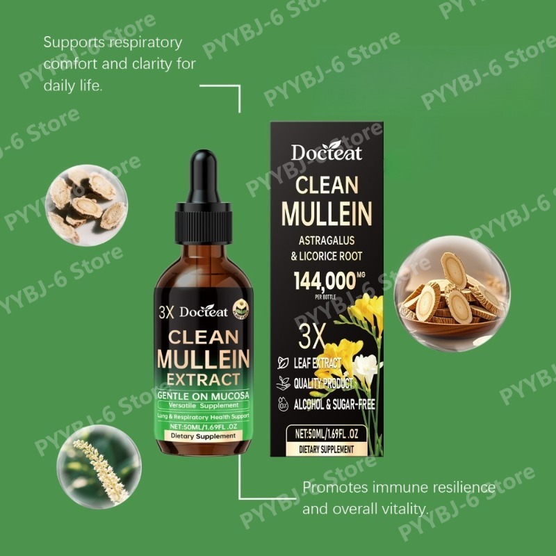 Mullein Astragalus & Licorice  - Herbal Wellness Drops 评论和价格