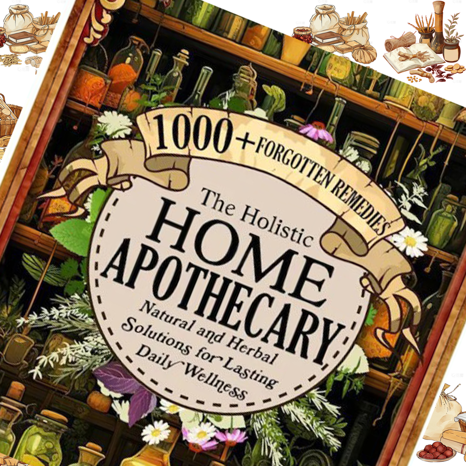 1000+ Forgotten Apothecary Rec - Herbal Wellness Book 评论和价格
