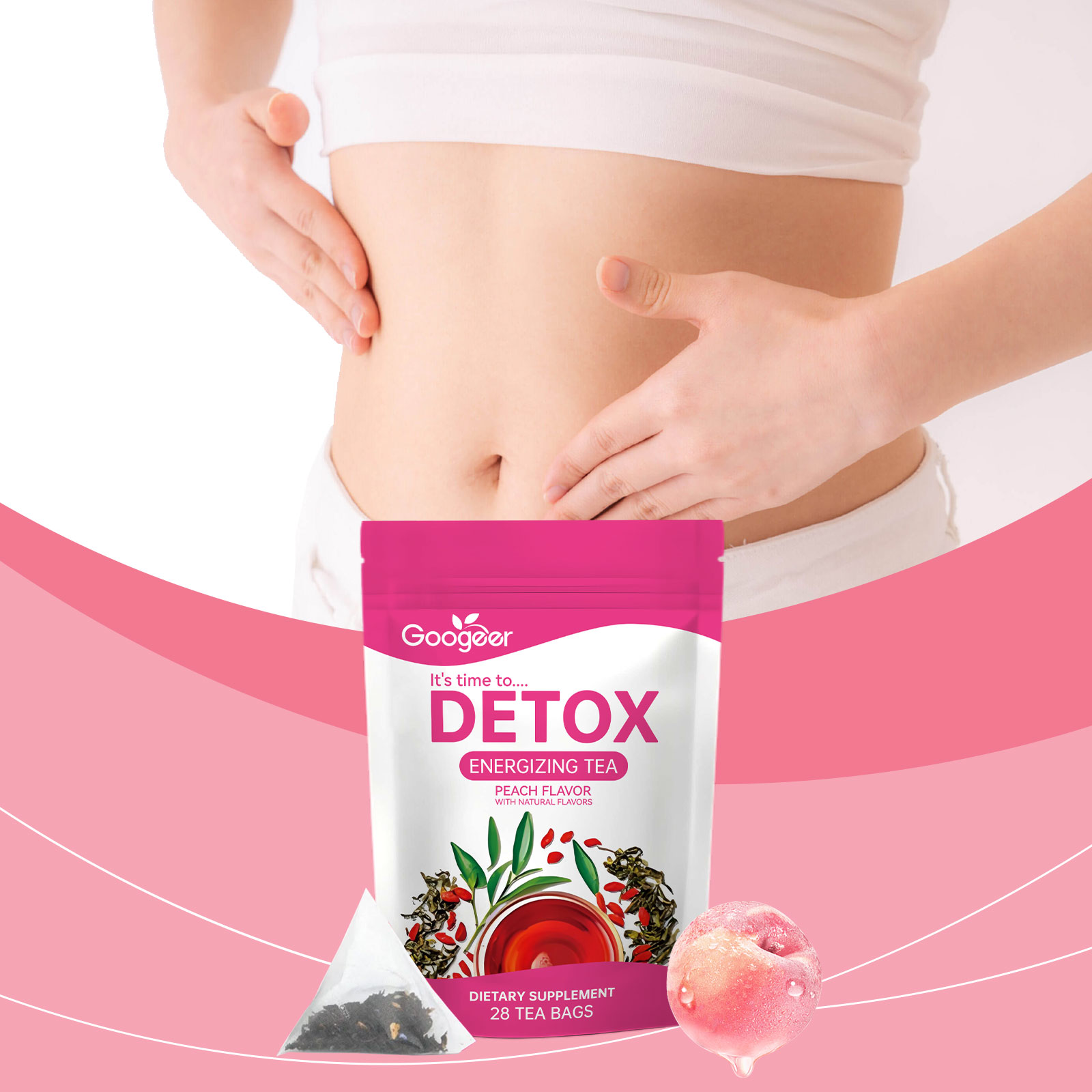 Googeer 28pcs Herbal Detox Tea - Herbal Weight Gain 评论和价格